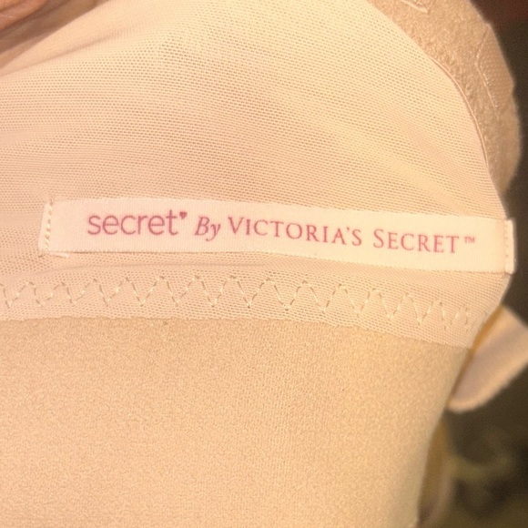 Victorias Secret Nude BACK OFF BABY Push Up strapless Shaper Bustier 34C - Picture 3 of 4